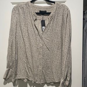Banana Republic Leopard Blouse